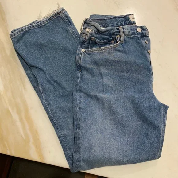 Citizens of Humanity Libby High Waist Raw Hem JeansSize 29